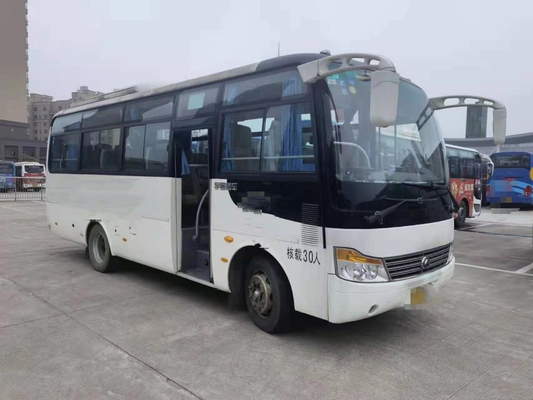 ZK6752D1 usou o punho Passenger Bus de Seat do ônibus 30 de Mini Yutong Front Engine Coach