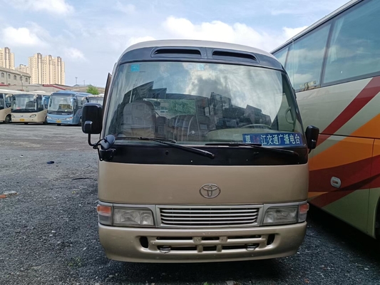 2016 mão usada assentos do ônibus segundo da pousa-copos de Toyota do ano 29 com o motor 1Hz diesel