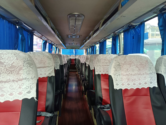 ZK6122h 55seats usou a direção da esquerda do motor de Bus Luxury Passenger 12m Weichai do treinador
