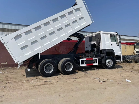 Caminhão hidráulico médio 6*4 2020Year de HOWO Rod Dump Truck Used Tipper
