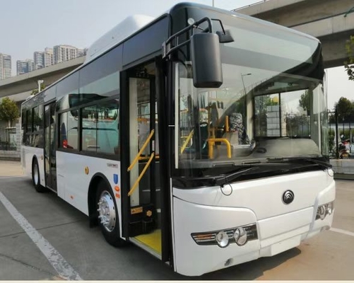 Ônibus 40 de Used Yutong City do treinador do transporte CNG - transporte curto ZK6106 da distância 100people