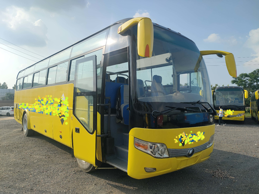 2+3 a disposição 60seats usou Yutong transporta o treinador luxuoso Africa 10 dos ônibus medidores de suspensão ZK6110 do airbag