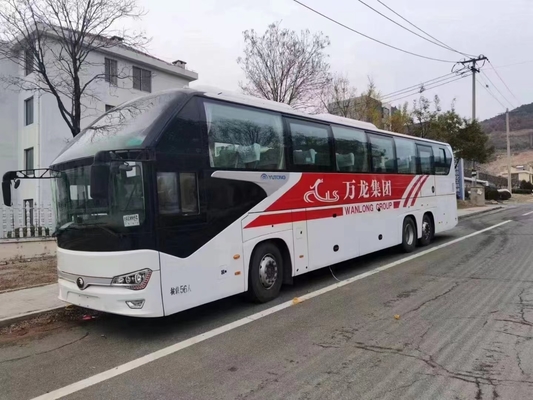 Ônibus de passageiros usado 56 lugares Yutong eixo traseiro duplo ZK6148 2020 ano ônibus de luxo