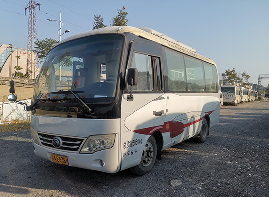 6 o assistente de Mini City Travelling Diesel Engine do ônibus de Yutong da mão dos assentos segundos Rive 132KW