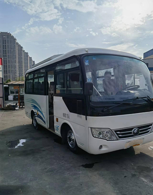 19 cidade de viagem da mão de Mini Used Passenger Yutong Bus segundo dos assentos