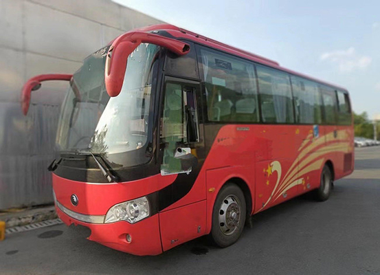 O ônibus usado condução à direita de Yutong do passageiro entrega em segundo a 30 assentos 3150 milímetros