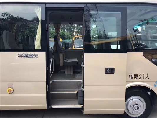 Treinador usado Rhd Lhd da cidade dos assentos do ônibus 21 do passageiro de Yutong da segunda mão
