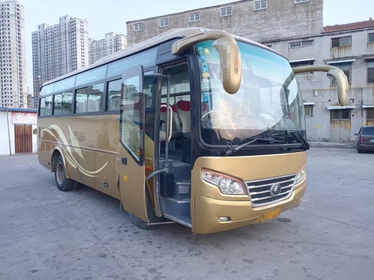 Treinador 35seats Front Engine Diesel Engine da excursão do ônibus de Yutong da mão de ZK6792D ò