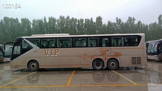 Kinglong 56seater usou a suspensão de Axle Weichai Engine Air Bag do dobro de Bus XMQ6135 do treinador