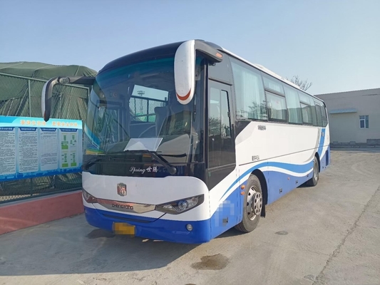 Suspensão 46seats do airbag do motor LCK6100 de Yuchai do ônibus de Zhongtong da excursão da segunda mão