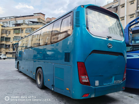 Ônibus usado de Kinglong da mão dos assentos do ônibus 47 do motor diesel do ônibus do passageiro em segundo para a venda