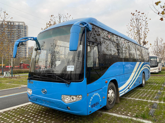 Ônibus luxuoso do transporte do passageiro dos assentos RHD LHD de Bus Used Kinglong 49 do treinador para a venda