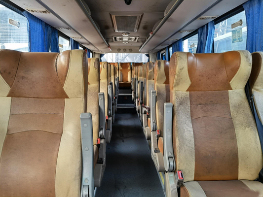 Ônibus diesel luxuoso do Euro 3 de Rhd Lhd da mão do ônibus segundo de Bus Used Kinglong do treinador para a venda