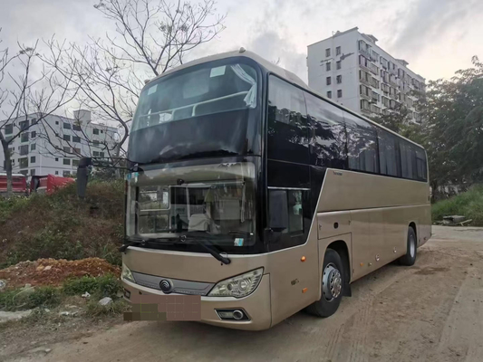 o ônibus luxuoso do treinador usou o ônibus da mão do ônibus segundo do transporte do passageiro dos assentos do yutong 47 para a venda