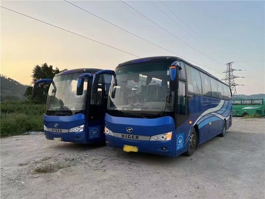 Do treinador de Bus 49 dos assentos ônibus usado do passageiro de Kinglong da mão em segundo ônibus luxuoso para o Euro 3 da venda