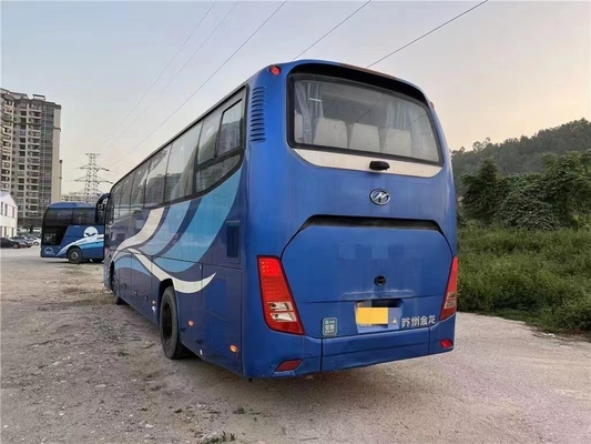 Do treinador de Bus 49 dos assentos ônibus usado do passageiro de Kinglong da mão em segundo ônibus luxuoso para o Euro 3 da venda