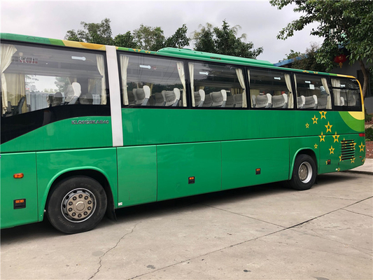 Ônibus diesel luxuoso das boas condições da qualidade de Kinglong do ônibus de Rhd Lhd dos assentos de Bus Second Hand 51 do treinador