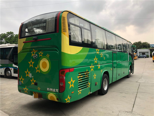 Ônibus diesel luxuoso das boas condições da qualidade de Kinglong do ônibus de Rhd Lhd dos assentos de Bus Second Hand 51 do treinador