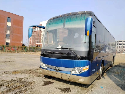 Treinador usado de Yutong Zk6127 2+2layout 51seats da transmissão manual do motor de Weichai do ônibus da cidade