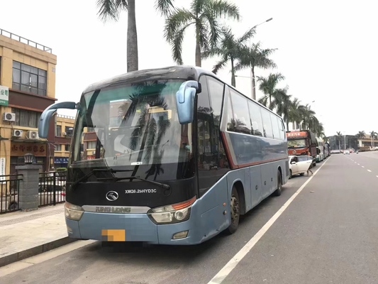 Ônibus do condicionador de ar do ônibus da mão de Second Hand Bus 52 Seater Kinglong XMQ6129 ò do treinador para a venda