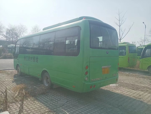 Ônibus de 30 Seater 2016 ônibus pequeno usado ZK6729 Front Engine For Commute do ano 19 assentos