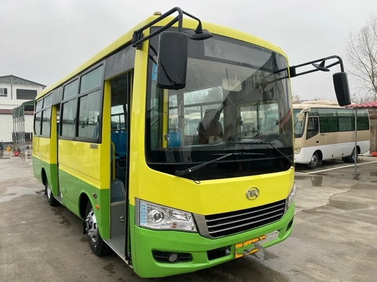 ò o ônibus usado da cidade da mão ônibus usou portas dobro Front Engine do ônibus HK6739 25seats de Ankai