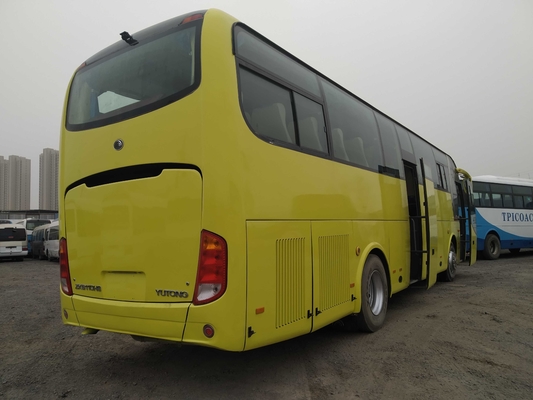 Jovens médios usados Tong Coach Bus ZK6110 LHD da segunda mão do motor de Weichai dos assentos da porta 49 do ônibus comercial