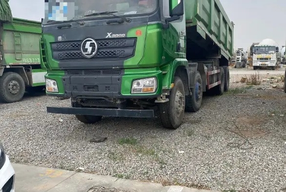 Caminhão basculante comercial usado da mão SHACMAN D'LONG X3000 do motor segundo dos caminhões 8×4 430hp Weichai