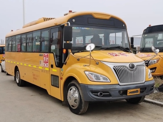 Os assentos 9 do motor 52 de Weichai do ônibus escolar da segunda mão medem o ônibus usado YuTong ZK6935D