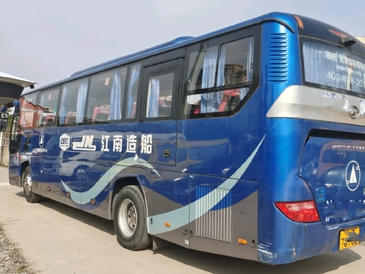 Mão usada KLQ6115 mais alto da porta LHD/RHD ò do compartimento de bagagem dos assentos do motor 50 de Weichai do ônibus do MCI única