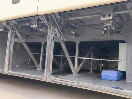 Compartimento de bagagem grande usado Dragon Bus dourado condicionador de ar luxuoso da porta dos assentos dos ônibus 47 do único XML6102