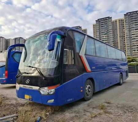Ônibus e treinador usados Middle Door 12 medidores que selam o ônibus XMQ6129 de Kinglong da mão dos assentos da janela 53 em segundo