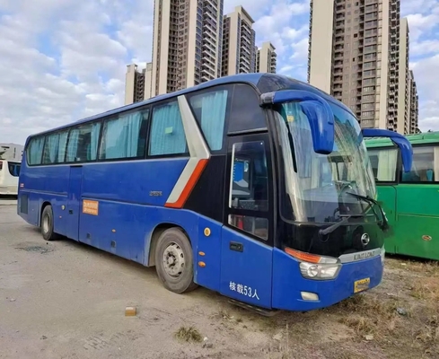 Ônibus e treinador usados Middle Door 12 medidores que selam o ônibus XMQ6129 de Kinglong da mão dos assentos da janela 53 em segundo