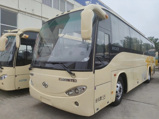 O ônibus usado KLQ6116 do MCI usou motor de selagem mais alto de Yuchai da porta dos assentos da janela 55 um único 10,5 medidores