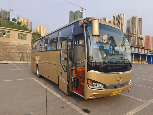 Condicionador de ar dourado usado do motor dos cilindros da porta 6 dos assentos KLQ6882 da cor 30 do ônibus do trânsito o único usou um ônibus mais alto