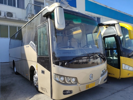 ò a transmissão manual do EURO IV do condicionador de ar da porta dos assentos do treinador 37 da mão único usou Dragon Bus dourado XML6857