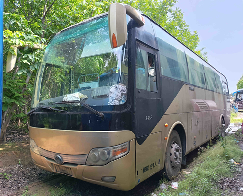 Tong Bus novo 51 assenta o EURO dourado III que da janela da selagem da cor 10,5 medidores de motor traseiro usaram o ônibus ZK6110 de Yutong