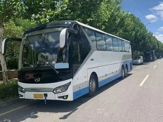 Os assentos raros grandes A/C do motor 375hp 56 do compartimento de bagagem do ônibus da segunda mão usaram o ônibus XMQ6135 LHD/RHD de Kinglong