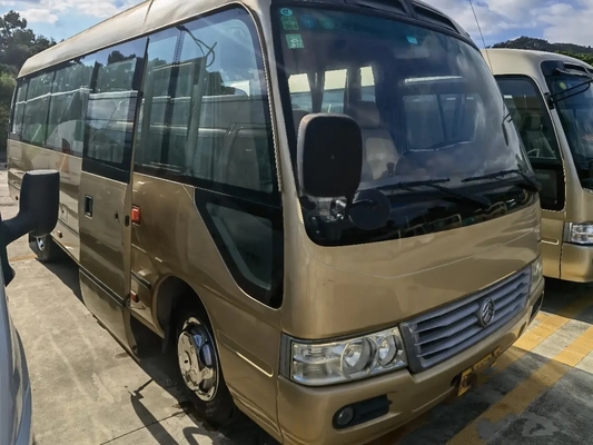 Os assentos que pequenos usados do ônibus 28 Front Engine 7 medidores areja Conditoner 5250kg limitam o dragão dourado XML9729 do peso 150hp