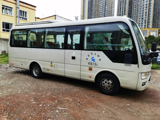 Minibus usado de 16 Seater 2016 ônibus ZK6729D de Yutong da mão da janela de deslizamento LHD/RHD dos assentos de Front Engine 19 do ano ò