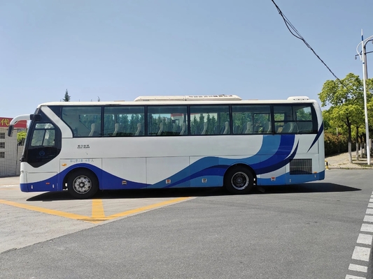 Assentos raros usados do motor 46 do ônibus do curso que selam a janela com o compartimento de bagagem Dragon Bus dourado do A/C XML6103