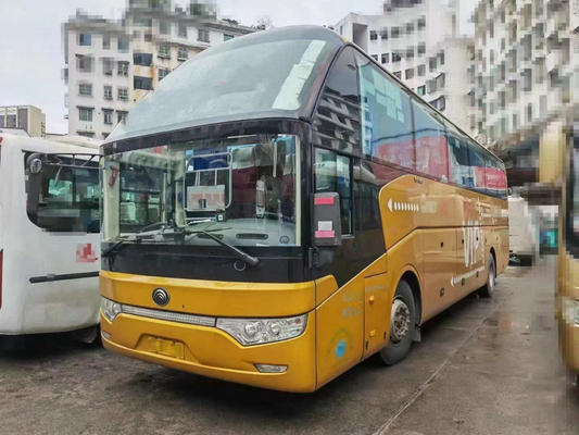 o ò ônibus da mão duas partes de Front Windshield 39 medidores Usd longos Yutong do motor 12 de Weichai dos assentos transporta ZK 6122