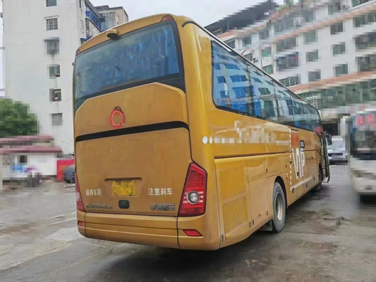 o ò ônibus da mão duas partes de Front Windshield 39 medidores Usd longos Yutong do motor 12 de Weichai dos assentos transporta ZK 6122