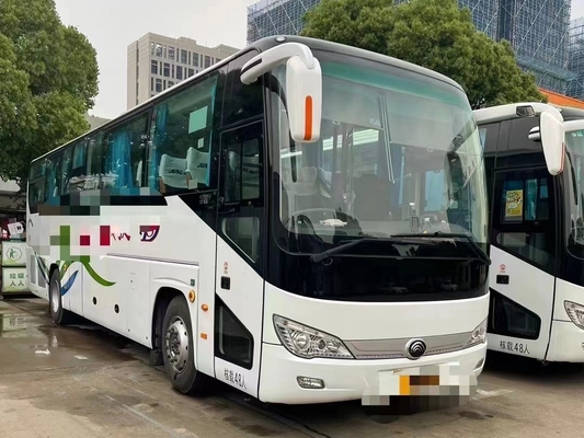 o ò ônibus da mão janela da selagem da movimentação da mão esquerda da mola de lâmina de 2020 assentos do motor 48 de Yucuai do ano usou o ônibus de Yutong