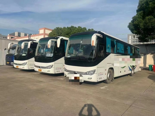 o ò ônibus da mão janela da selagem da movimentação da mão esquerda da mola de lâmina de 2020 assentos do motor 48 de Yucuai do ano usou o ônibus de Yutong