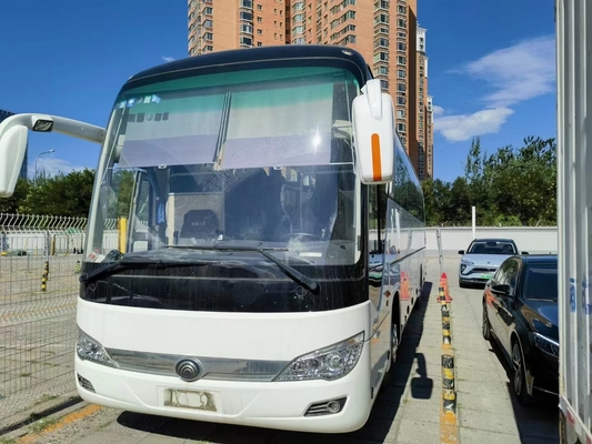 Assentos brancos novos da cor 53 de Tong Bus ZK6112 12 medidores treinador Bus da mão do condicionador de ar longo do motor 336hp de Weichai de ò