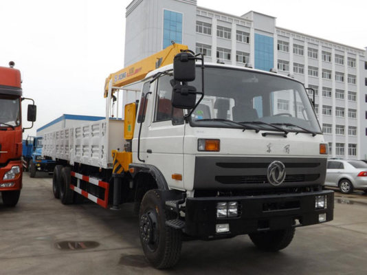 Cravos de camiões usados Dongfeng 6*4 Modo de condução Carga máxima do guindaste 10 toneladas Euro 3