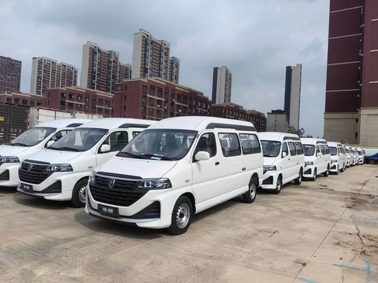 Minivan preço Jinbei Hiace 6 lugares telhado alto motor de gasolina direção à esquerda