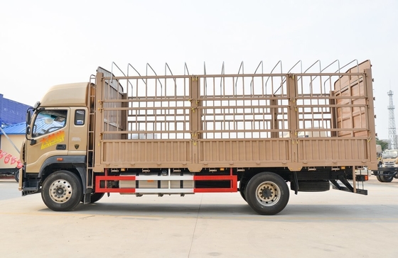 Foton 4*2 modo de condução usado caminhão Yuchai motor Big Cargo Box