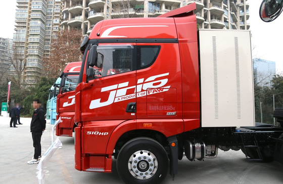 Tractor Trailer Truck Jiefang JH6 6*4 Drive Mode 510hp CNG Weichai Motor Euro 6